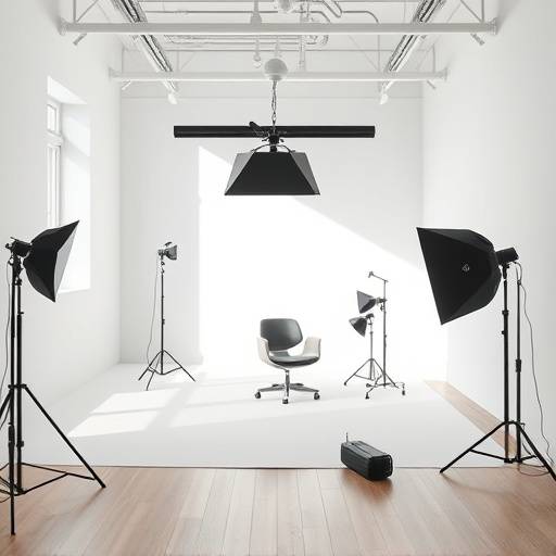 Onze moderne fotostudio